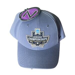 NWT Zephyr NCAA Philadelphia Lacrosse Snapback Hat Cap Gray Adjustable Men
